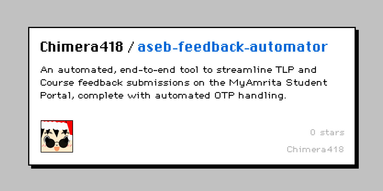 Feedback Automater